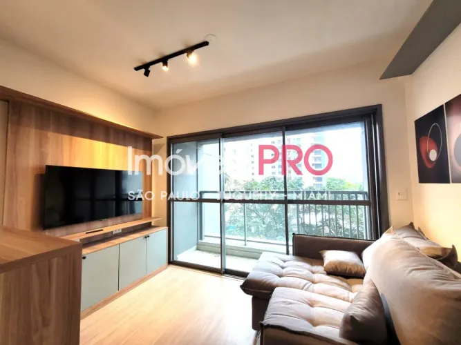 1ª Locação no Condomínio Claris Moema 35m² - Mobiliado