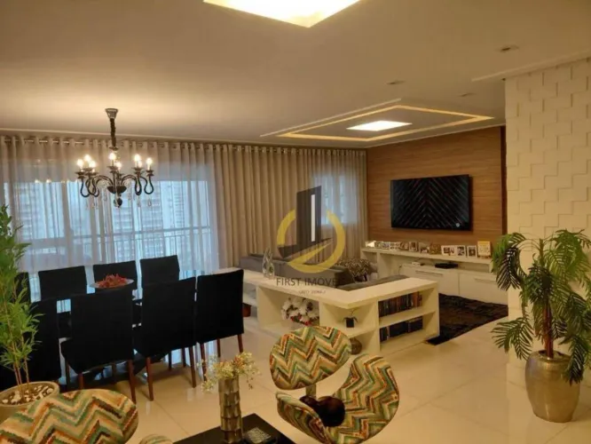 Apartamento à venda no Condomínio Auge Home Resort - 147m² - 3 suítes - varanda com churra