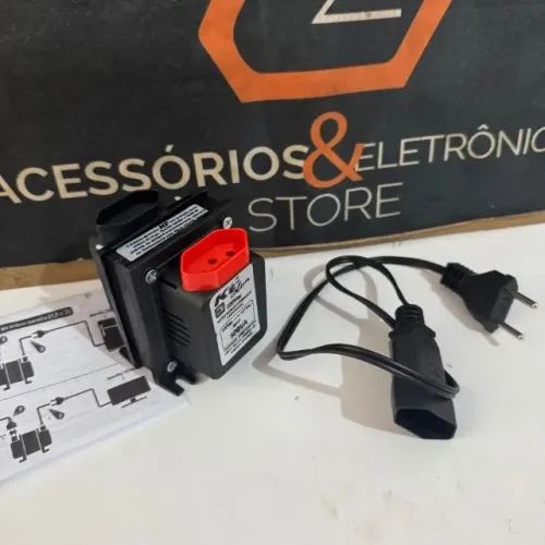 Conversor 220 para 110 - 110 para 220 - 500VA Bivolt