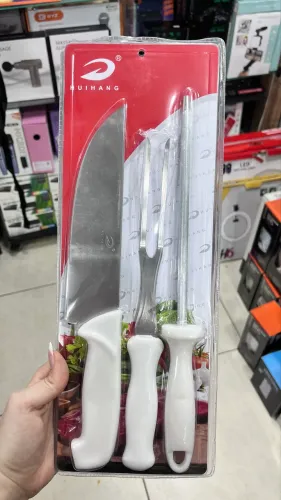 KIT FAÇA CHURRASCO 3 peças