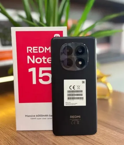Celular xiaomi Note 15 256/8 lacrado Black loja física com garantia