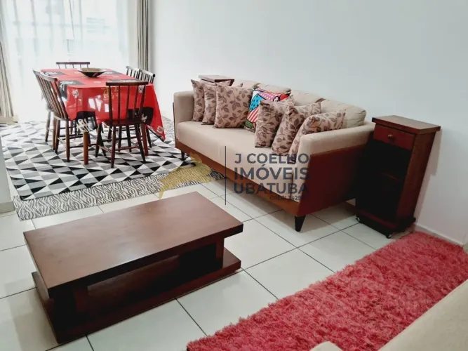 Locação definitiva de um apartamento de 3 dormitórios sendo uma suíte no Itaguá em Ubatuba