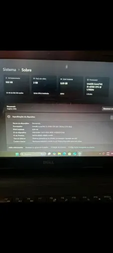 Notebook Dell 