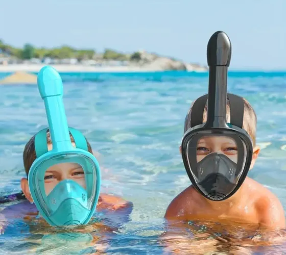 Máscara de mergulho, Snorkel, nova