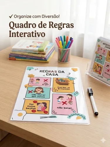 Materiais de Rotina para crianças 