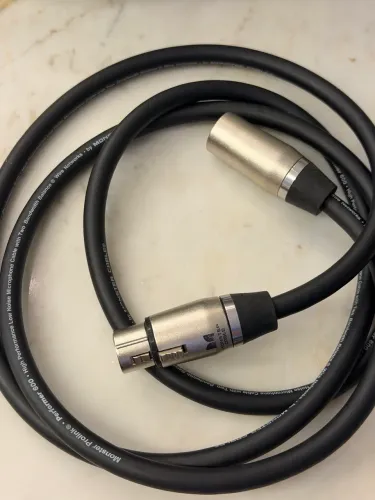 Cabo Microfone Xlr Monster Cable Prolink Performer 1m