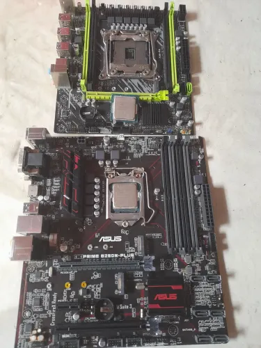 Placa mãe ASUS B250M 1151 4 slots / Placa  X99 P4  LGA 2011 DDR4 / processador i3 6th