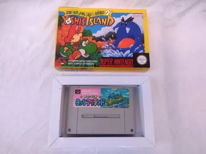 Yoshi's Island Original Japonês Super Famicom - Caixa Repro