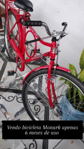 Vendo bicicleta Monark apenas 6 meses de uso