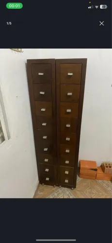 GAVETEIRO - 18 gavetas escritório 