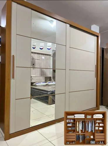 Guarda roupa  casal grande entregamos promoção 