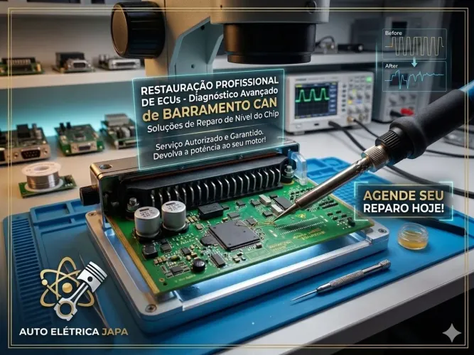 Conserto módulo injeção 