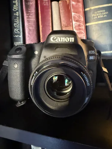 Vendo ou troco Câmera YouTuber Cannon 80D