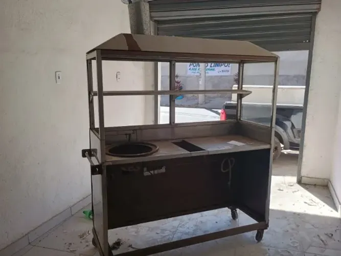 Pasteleiro Inox Ideal Para Lanchonete