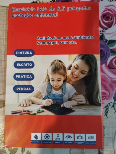 Lousa mágica 8,5 polegadas. Usado pouco tempo 