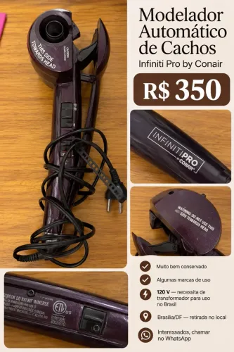 Modelador automático de cachos infiniti pro by conair