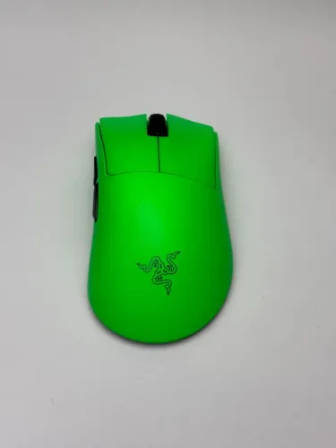 Mouse gamer razer deathadder v4 pro verde