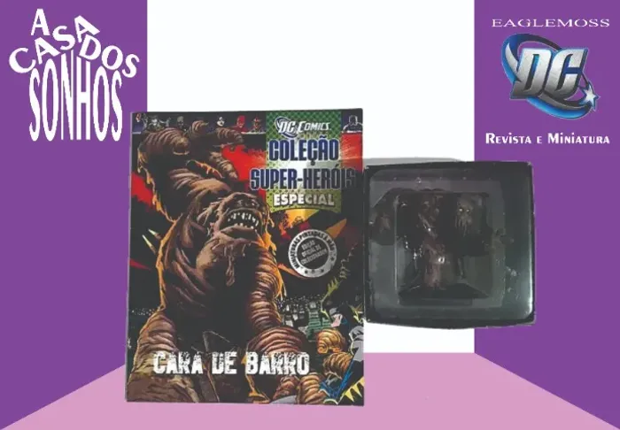 Coleçao de Miniaturas DC Eaglemoss Cara de Barro - Especial