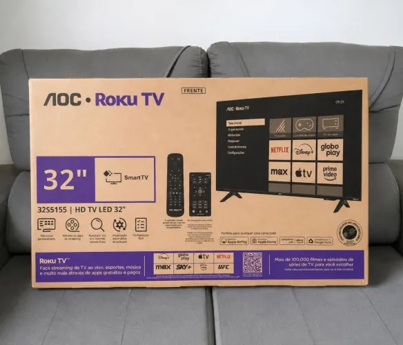 TV 32" NOVA NA CAIXA