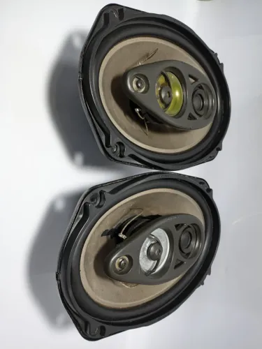 Par alto falantes 6x9 Pioneer TS-A6986 69 som carro antigo