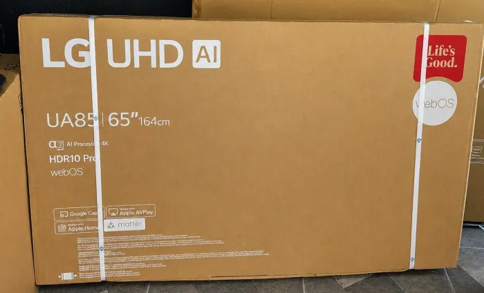 Smart tv LG 65 polegadas lacrada com NF