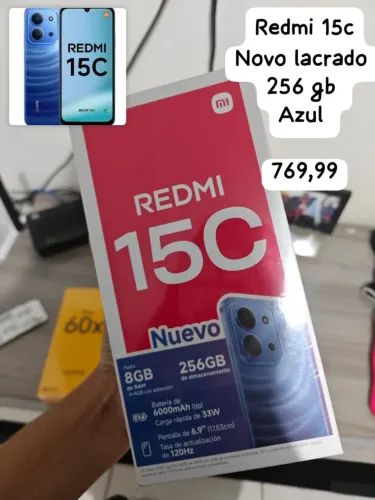 Redmi 15c 256gb lacrado