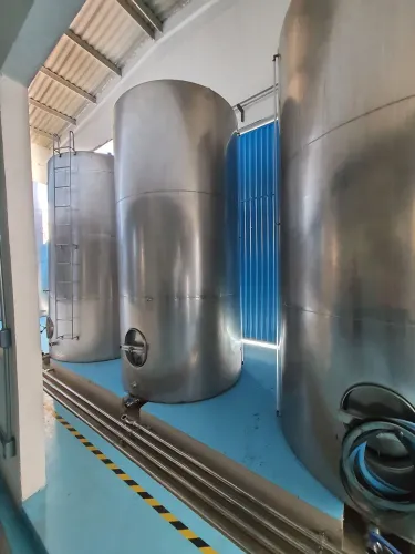 Tanques Reservatorios Em Aco Inox 316L - 10k, 15k e 20k Litros