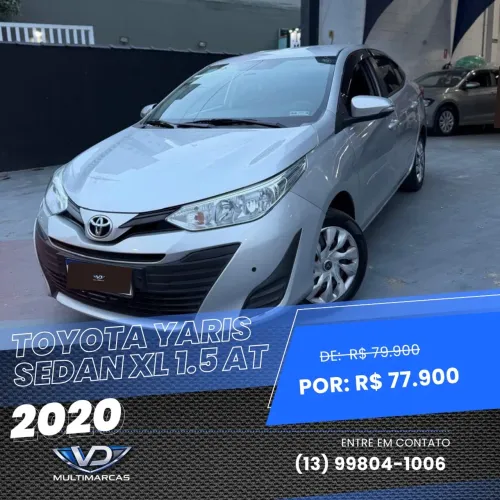 Toyota Yaris XL Live Sedan 1.5 Flex 16V 4P AUT 2020