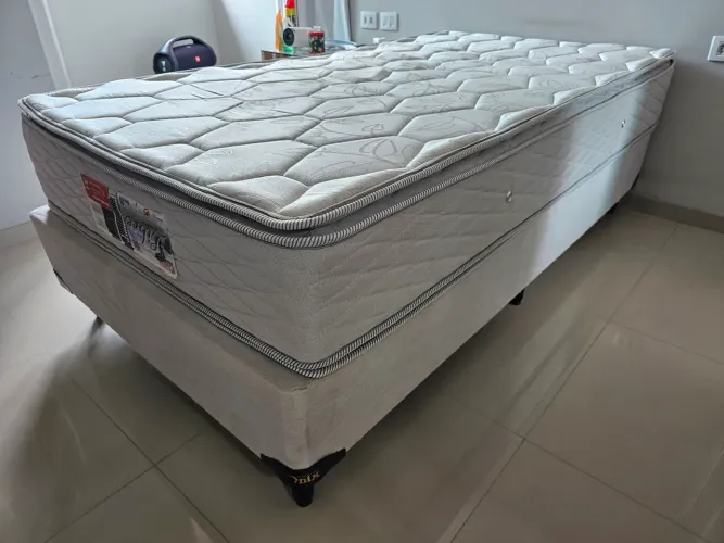 Cama Solteirao Onix Libre 200x110 Molas Ensacadas
