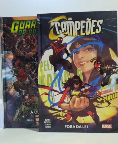 Pack HQ Marvel Guardiões da Galaxia e Os Campeões