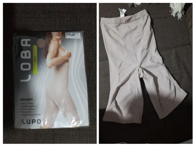 2 Bermudas Loba Slim tamanho P