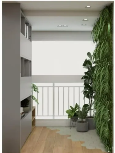 Apartamento no Condomínio Parque dos Estados na Saúde com 56m² 1 dormitório 1 suíte 1 banh