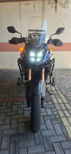 HONDA CB500X 2024 AZUL - BAIXO KM + ACESSÓRIOS