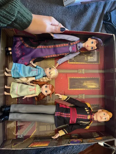Bonecas Frozen Conjunto Família Real de Arendelle