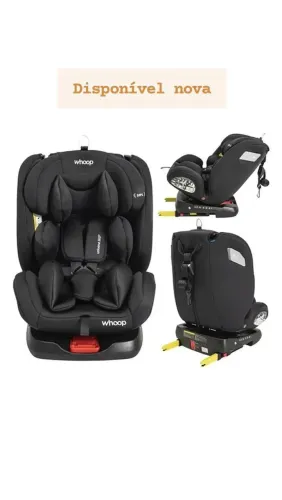 Cadeira de carro giro 360º com isofix 