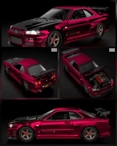 Hot Wheels Rlc Nissan Skyline Gt-r R34