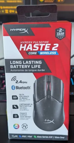 Mouse sem fio Hyperx Pulsefire Haste 2 Core
