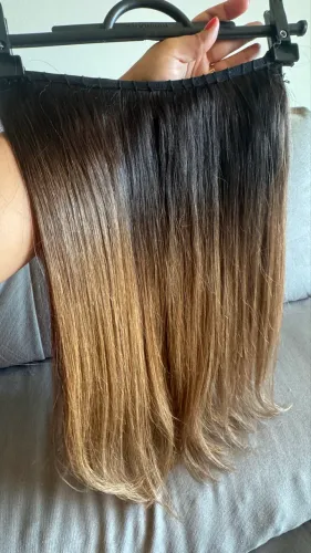 CABELO HUMANO BRASILEIRO MORENA ILUMINADA 