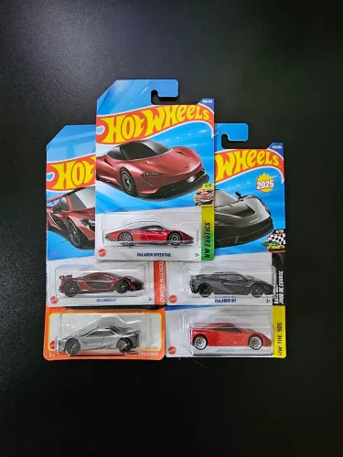 Pack 5 McLaren Hot Wheels