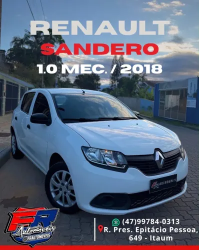 Renault Sandero Authentique Flex 1.0 12V 5P 2018