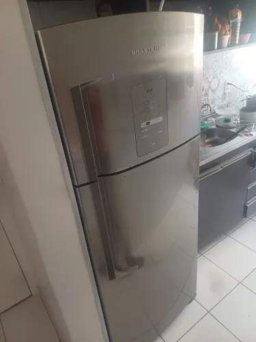 Geladeira brastemp frost free duplex ative com painel