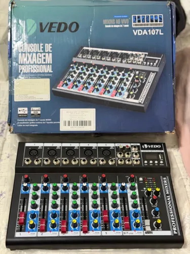 Mesa de mixagem 7 canais