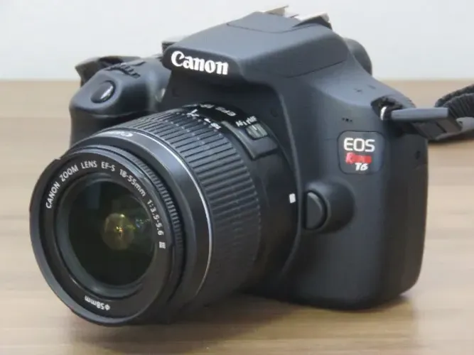Canon Eos Rebel Kit T6 + Lente 18-55mm Dslr Wifi 18mpx