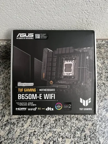 Placa Mae Asus Tuf Gaming B650m-e Wifi Ddr5 Amd Am5 M-atx Preto