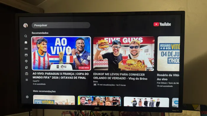 TV AOC Roku Tv 32 polegadas