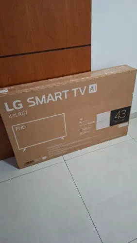 TV LG 43" smart 4k NOVA