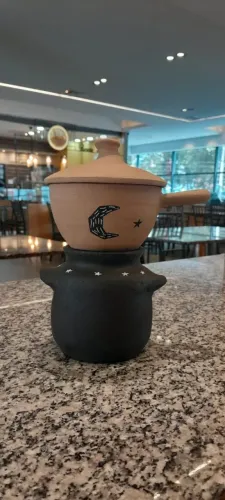 Cuscuzeira de barro