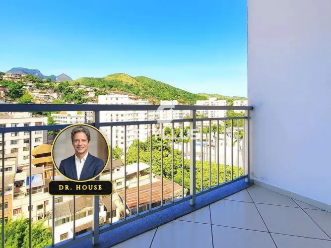 Apartamento Espaçoso com 3 Quartos (1 Suíte) e Varanda no Engenho Novo! M98A