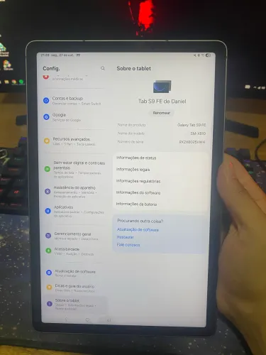 Samsung Galaxy Tab S9 FE ? Excelente Estado