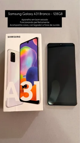 Samsung Galaxy A31 Branco - 128GB